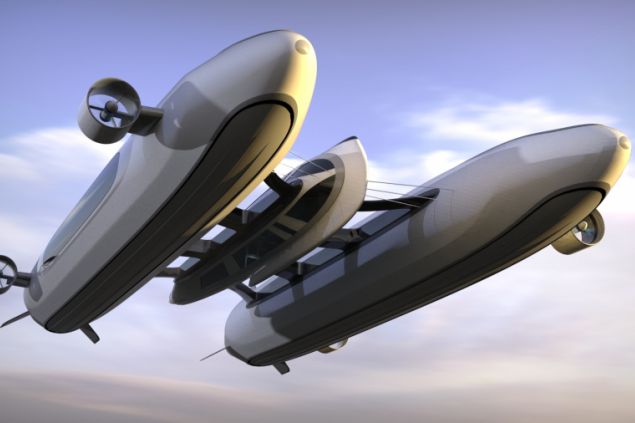Lazzarini představuje jachtu budoucnosti, která umí létat
