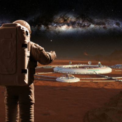 Pot, krev a slzy astronautů budou na Marsu sloužit jako stavební materiál