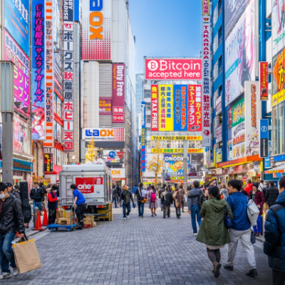 Bitcoin bude do léta akceptovat v Japonsku už 260 000 obchodů