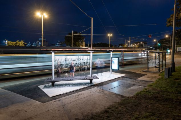 Praha se pyšní první tramvajovou zastávkou z 3D tisku