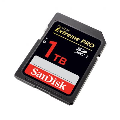 SanDisk přichází s největší SD kartou na světě
