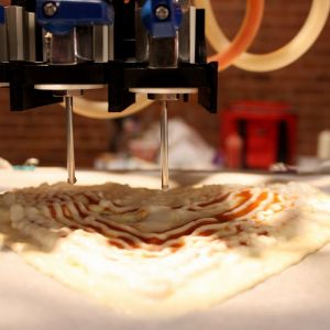 Robot dokáže vytisknout 3D pizzu za méně než 5 minut