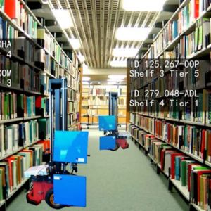 O knihy v Singapurské knihovně se starají roboti