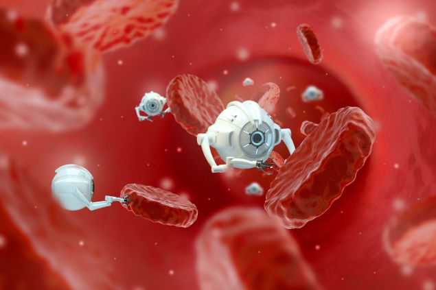 Lékaři chtějí přímo k nádorům navigovat nanoroboty s lékem