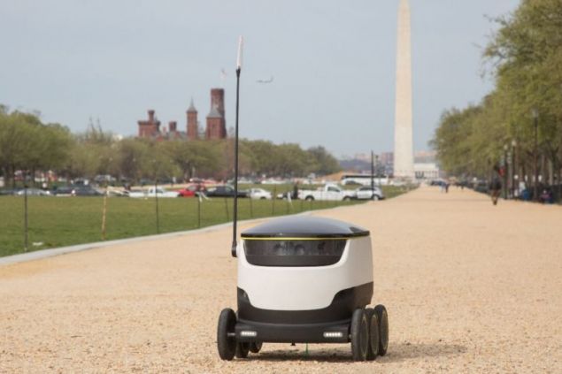 Ve Washingtonu si můžete objednat jídlo doručené robotem