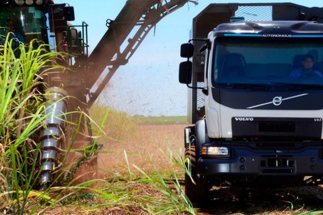 Nové samořídící nákladní automobily od Volva zvýší produkci cukrové třtiny