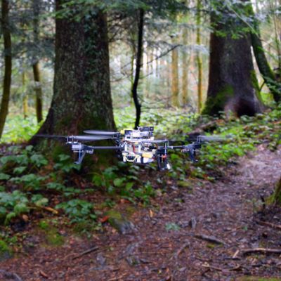 Záchranářské drony dokážou najít ztracené turisty