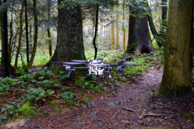 Záchranářské drony dokážou najít ztracené turisty