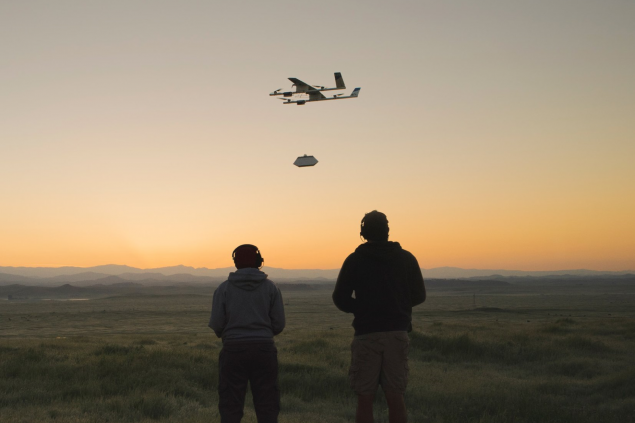 Google připravuje Wing Marketplace: dodávky jídla drony